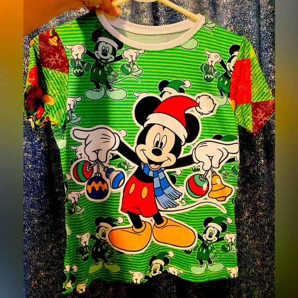 Mickey Mouse Shirt Christmas - Picture 1 of 1